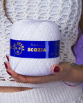COTONE FILO DI SCOZIA TITOLO 8 BIANCO CF 600 gr