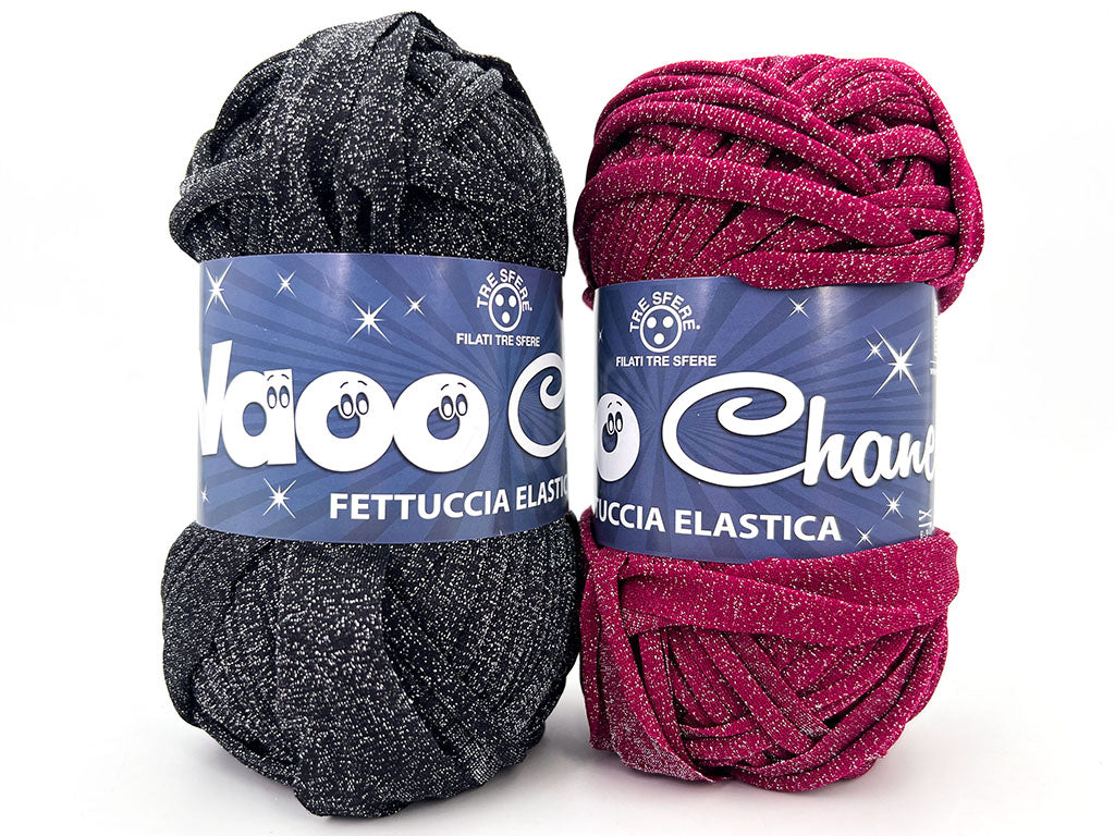 FETTUCCIA WAOO LYCRA CHANEL CF150gr. 60mt. 70% PA 30% PET