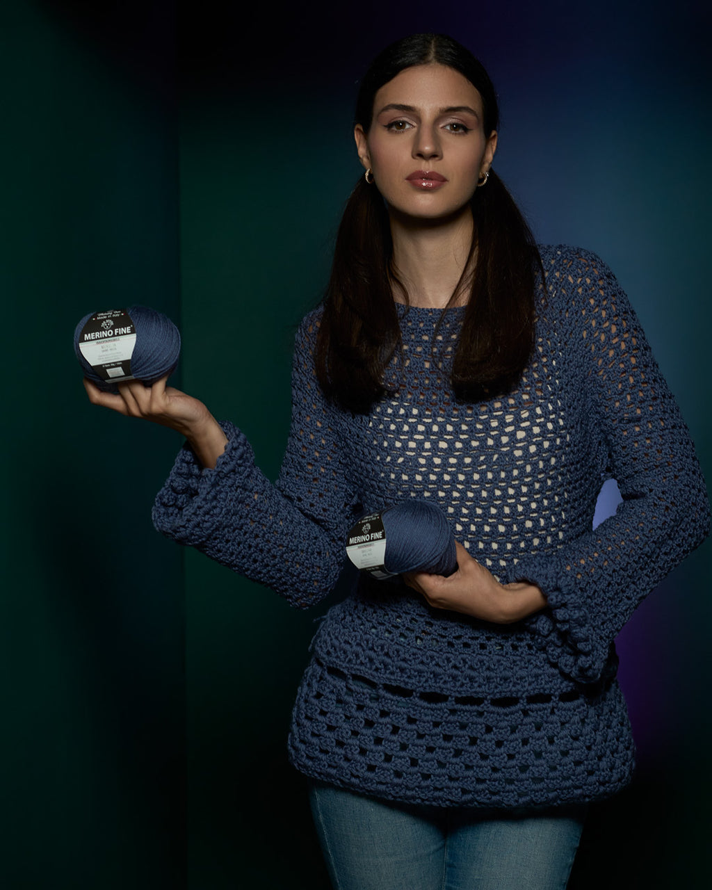 LANA MERINO FINE 100% lana CF 500 gr