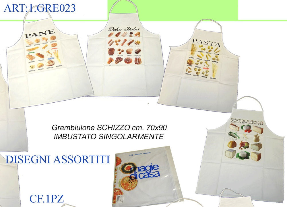 GREMBIULE SCHIZZO CF.1PZ.