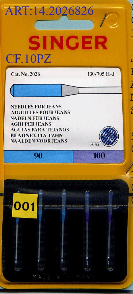 AGHI SINGER JEANS90/100CF.10 BL