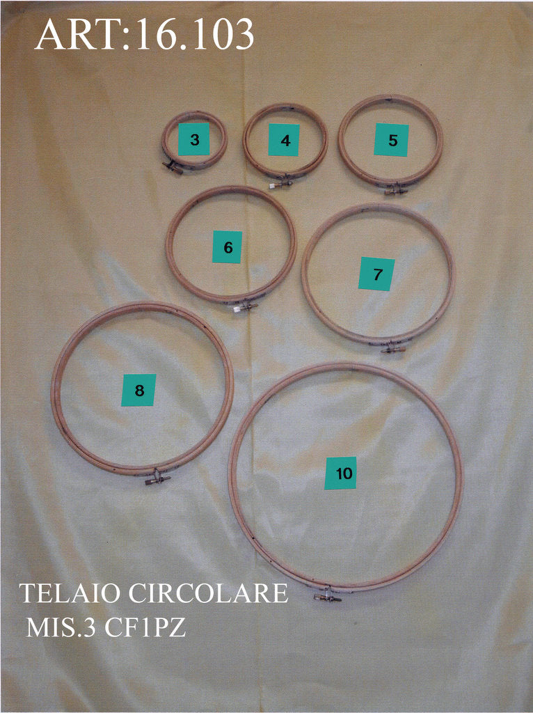 TELAIO CIRCOLARE M3 MIS.8 CF.6PZ