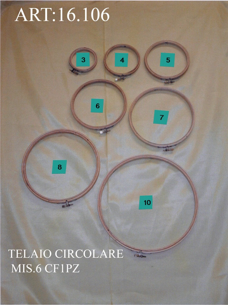 TELAIO CIRCOLARE M6 MIS.15 CF.6PZ