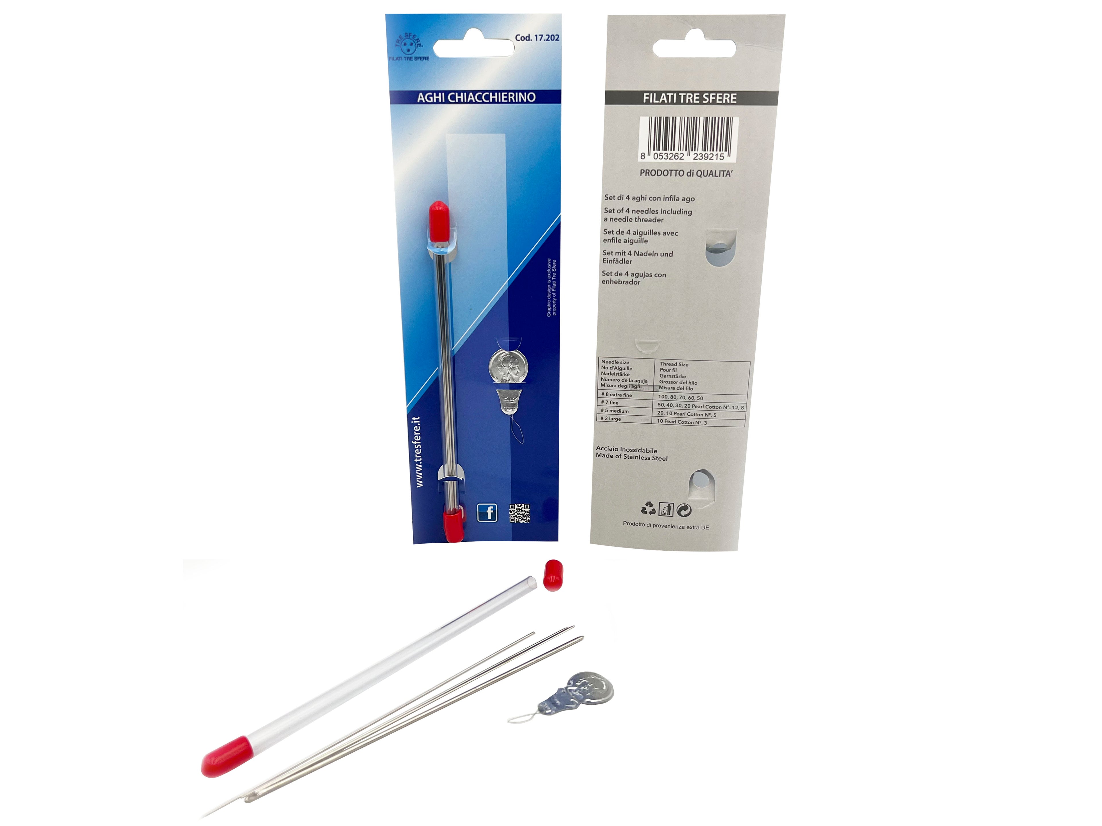 AGHI CHIACCHIERINO SET CF 1BL