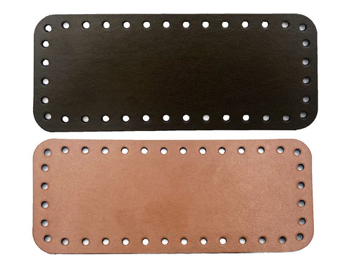 FONDI PER BORSA ECOPELLE RETTANGOLARI 20x8 CF.1 PZ.