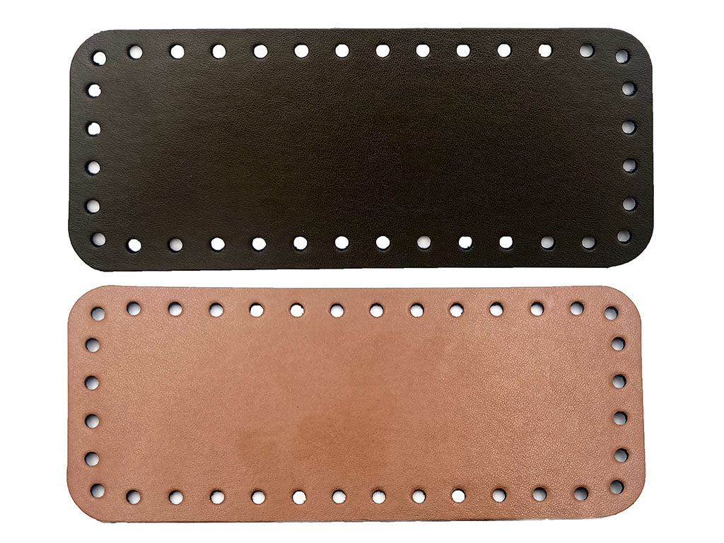 FONDI PER BORSA ECOPELLE RETTANGOLARI 20x8 CF.1 PZ.