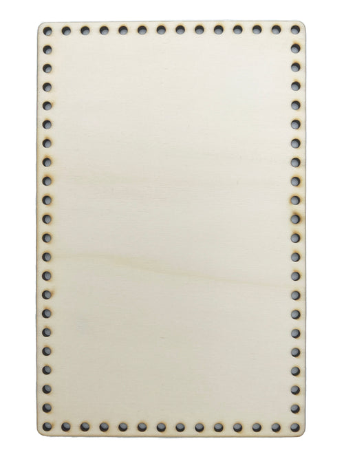 FONDI PER BORSA IN VERO LEGNO RETTANGOLARE 25X16
