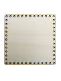 FONDI PER BORSA IN VERO LEGNO QUADRATO 16X16