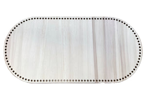 Basis für Wiege aus echtem Holz 70 x 35 cm