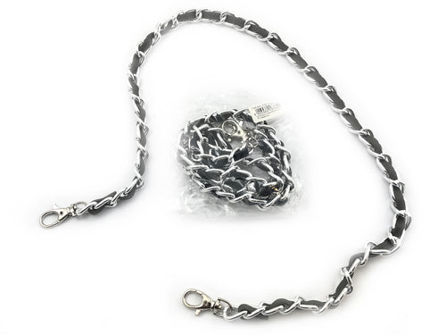 CATENA CON PROFILO ECOPELLE 75 CM