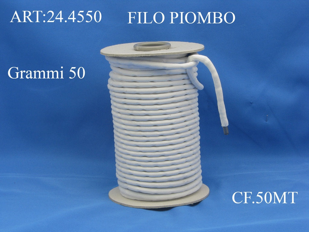 FILO PIOMBO GR. 50  CF. 50 MT.