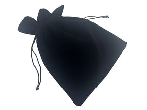 Velvet drawstring bag 22x30cm pack of 1 piece
