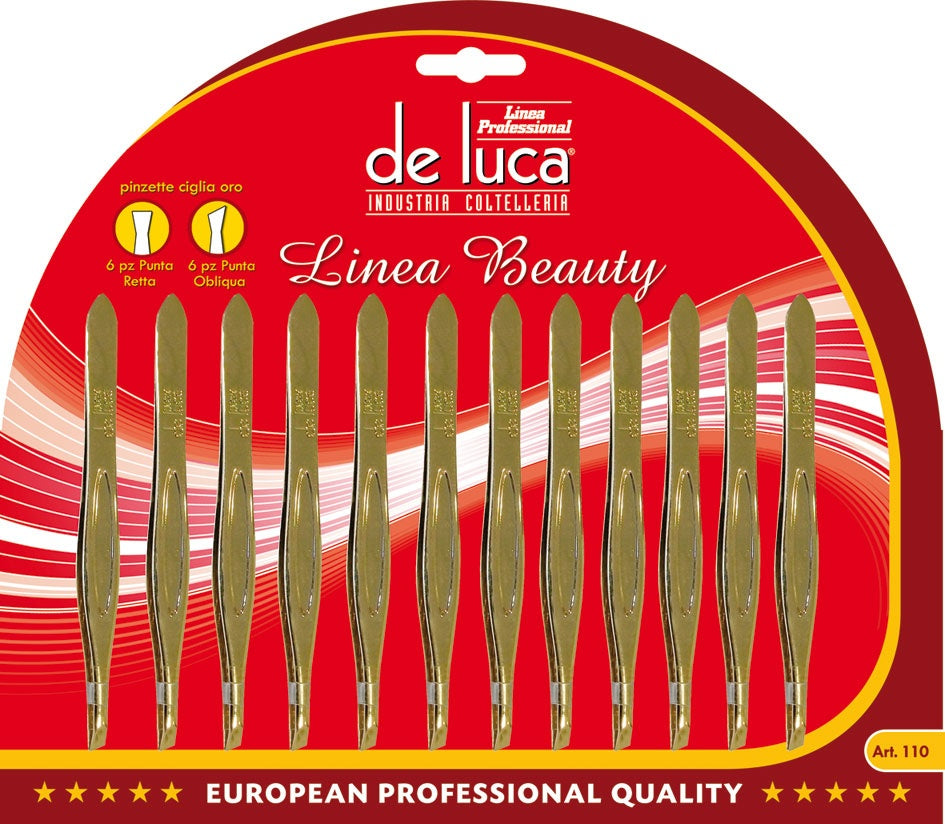 PINZETTE ORO PER CIGLIA CF12PZ.