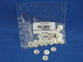 BOTTONI MADREPERLA 1CM 2 FORI CF.24PZ