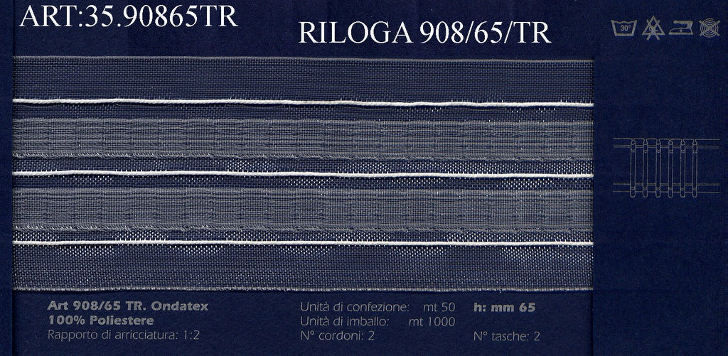 RILOGA 908/65/TR CF.50MT.