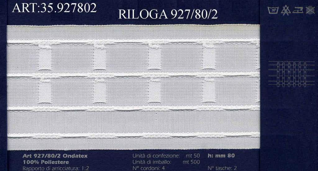 RILOGA 927/80/2 CF. 50MT