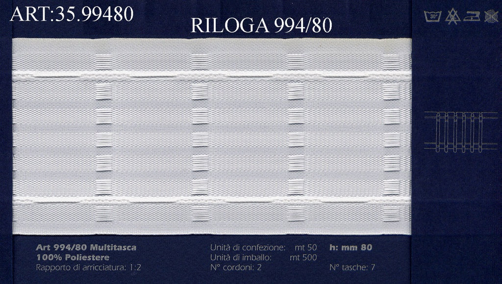 RILOGA 994/80 MULTITASCA CF.50MT