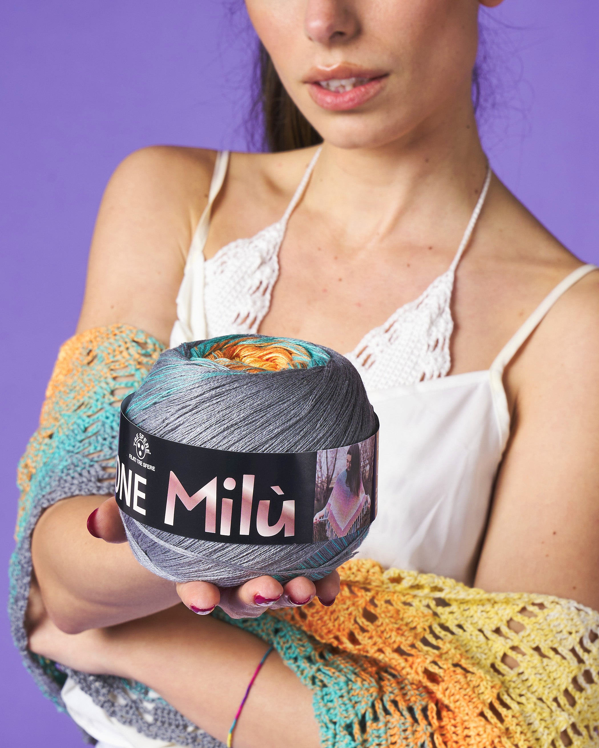 COTONE MILU 55% cotone 45% acrilico CF 2 x 150 gr