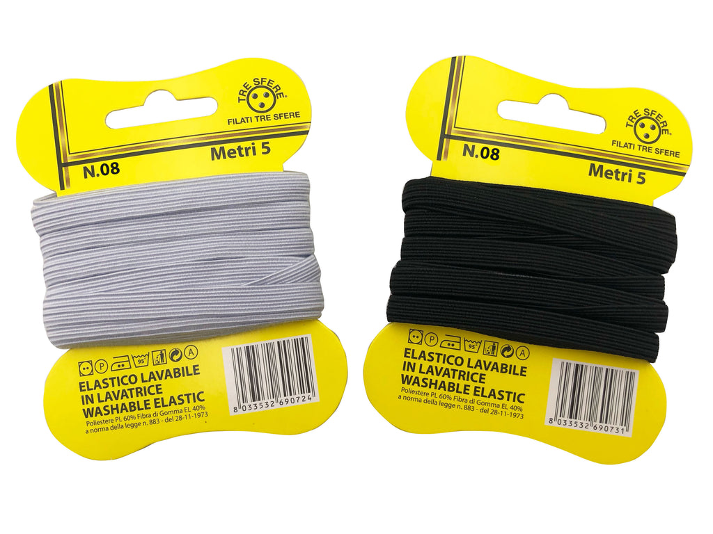 ELASTICO O8 FARFALLE 5MT CF10PZ