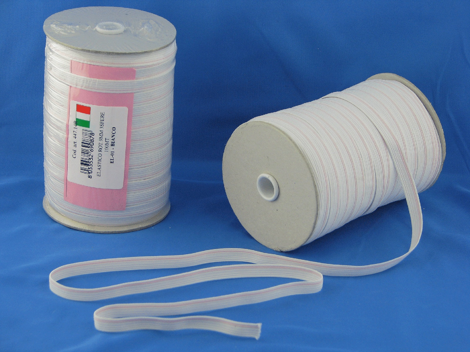 ELASTICO ROTOLO 9MM 3SFERE 100MT