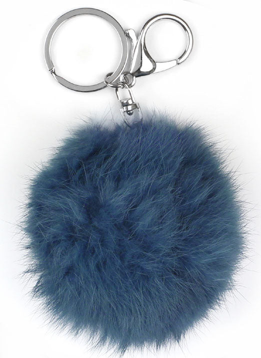 POMPOM IN LAPIN + PORTACHIAVI 6,5cm CF.1PZ