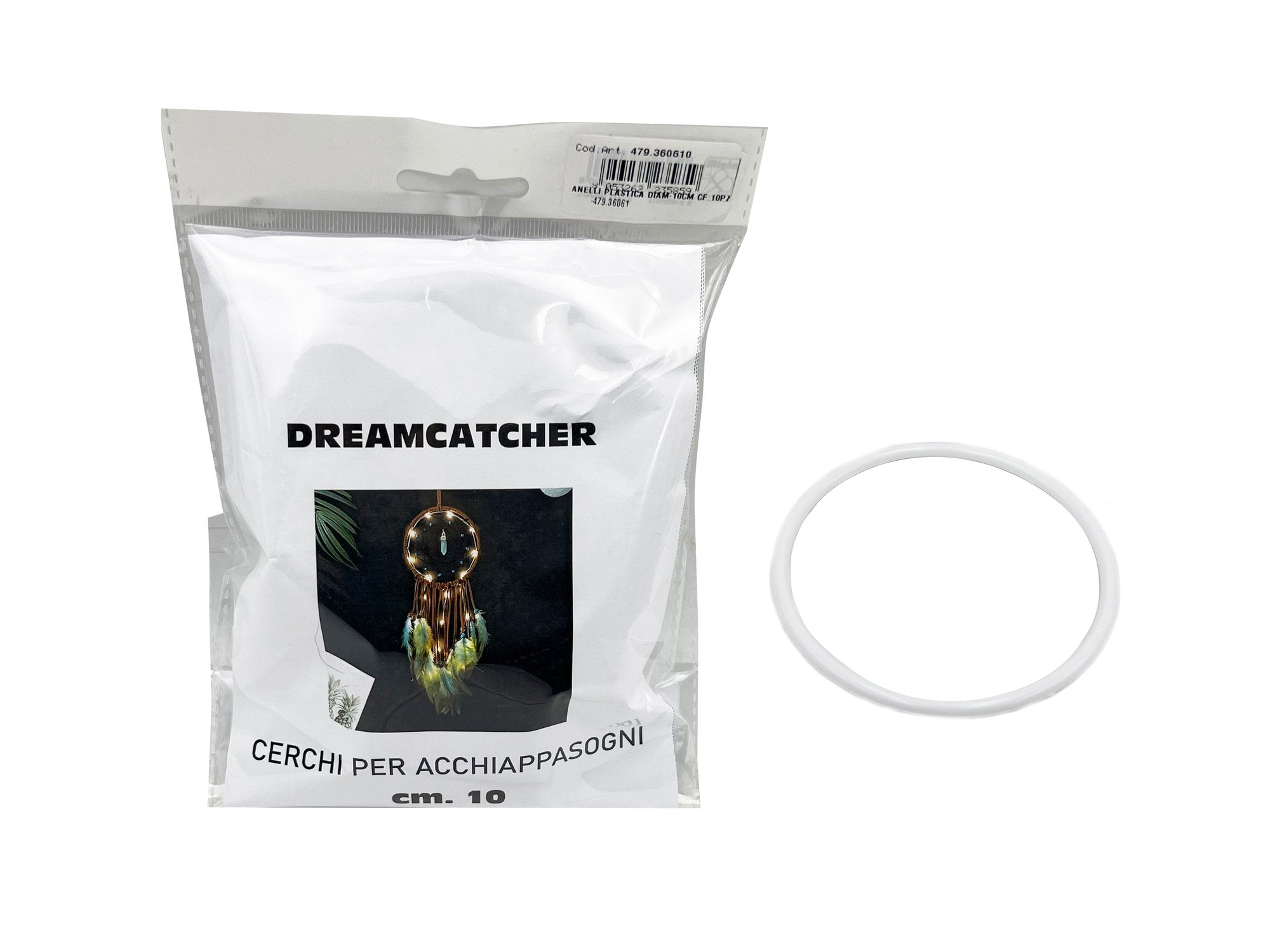 ANELLI PLASTICA DIAM-10CM CF.10PZ