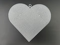 RETE PLASTICA CUORE CM 16X15 FORO 2.5CM CF.10PZ