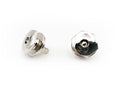 BOTTONE MAGNETICO ESAGONO 18 MM ARGENTO CF.2PZ