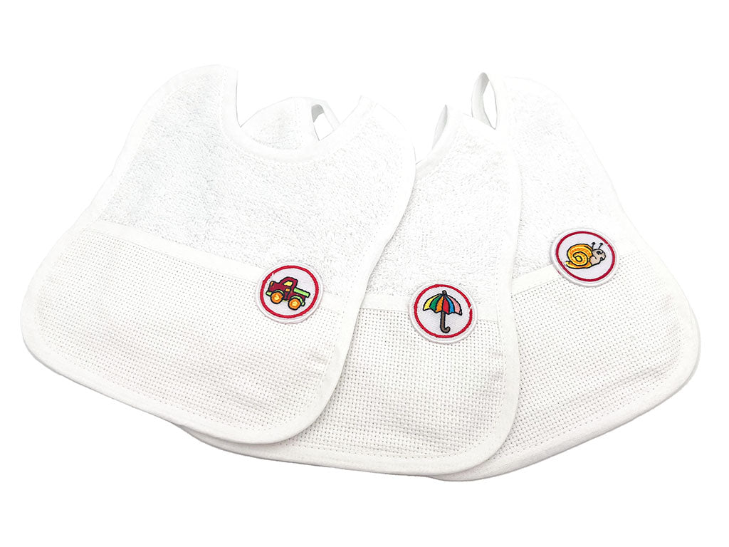 BAVAGLINO APPLICAZIONE BABY Z3 COTONE 100%  CF.3PZ