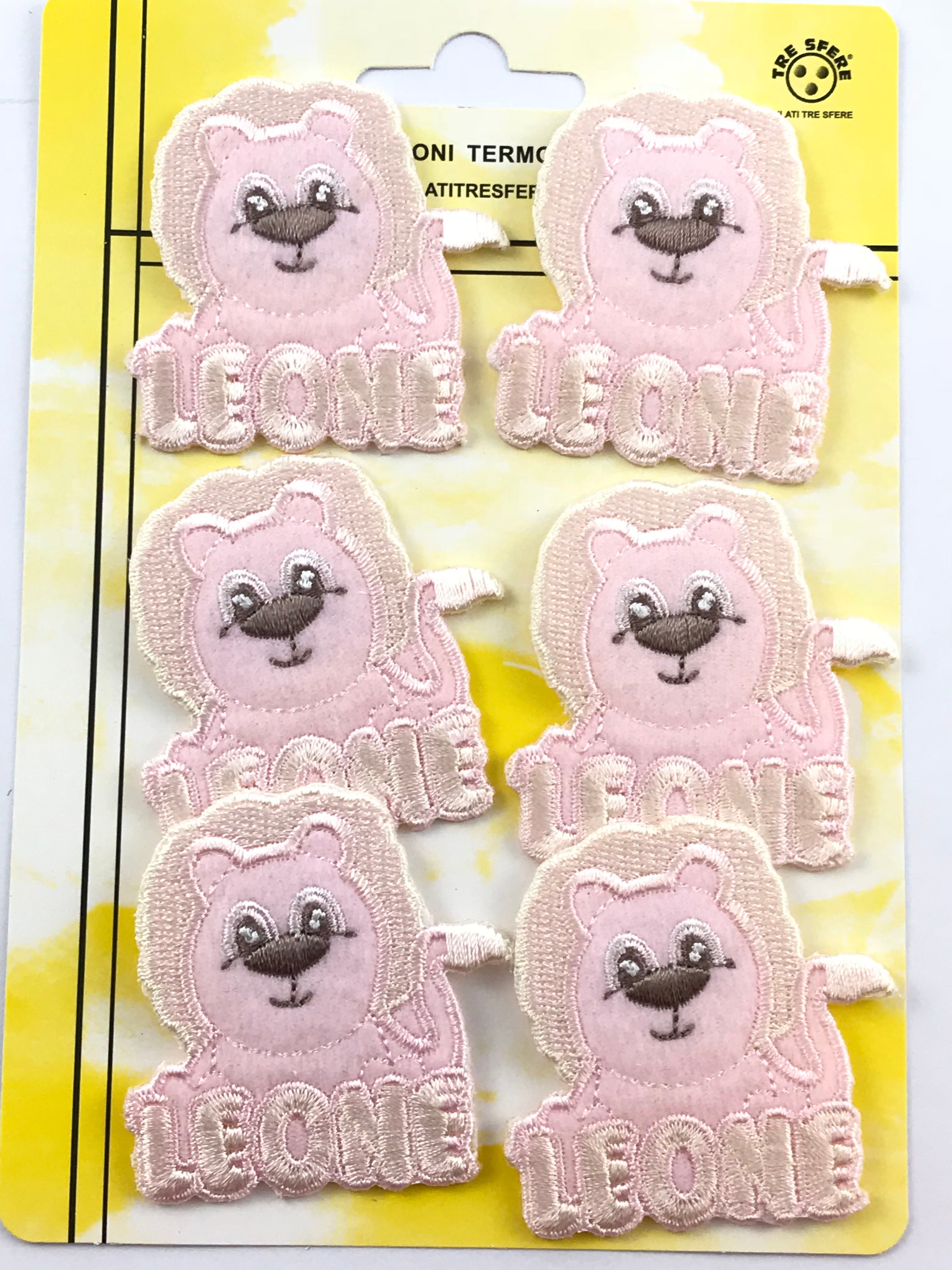 APPLICAZIONI TERMODESIVE LEONE ROSA