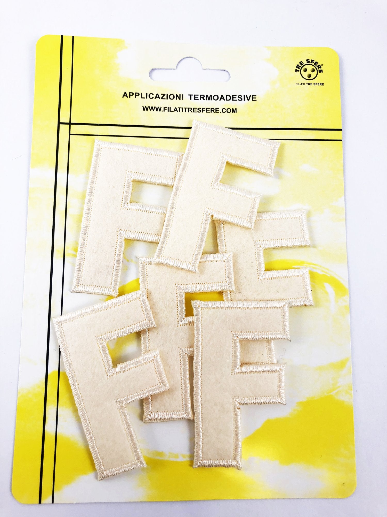 APPLICAZIONI TERMOADESIVE LETTERA H5