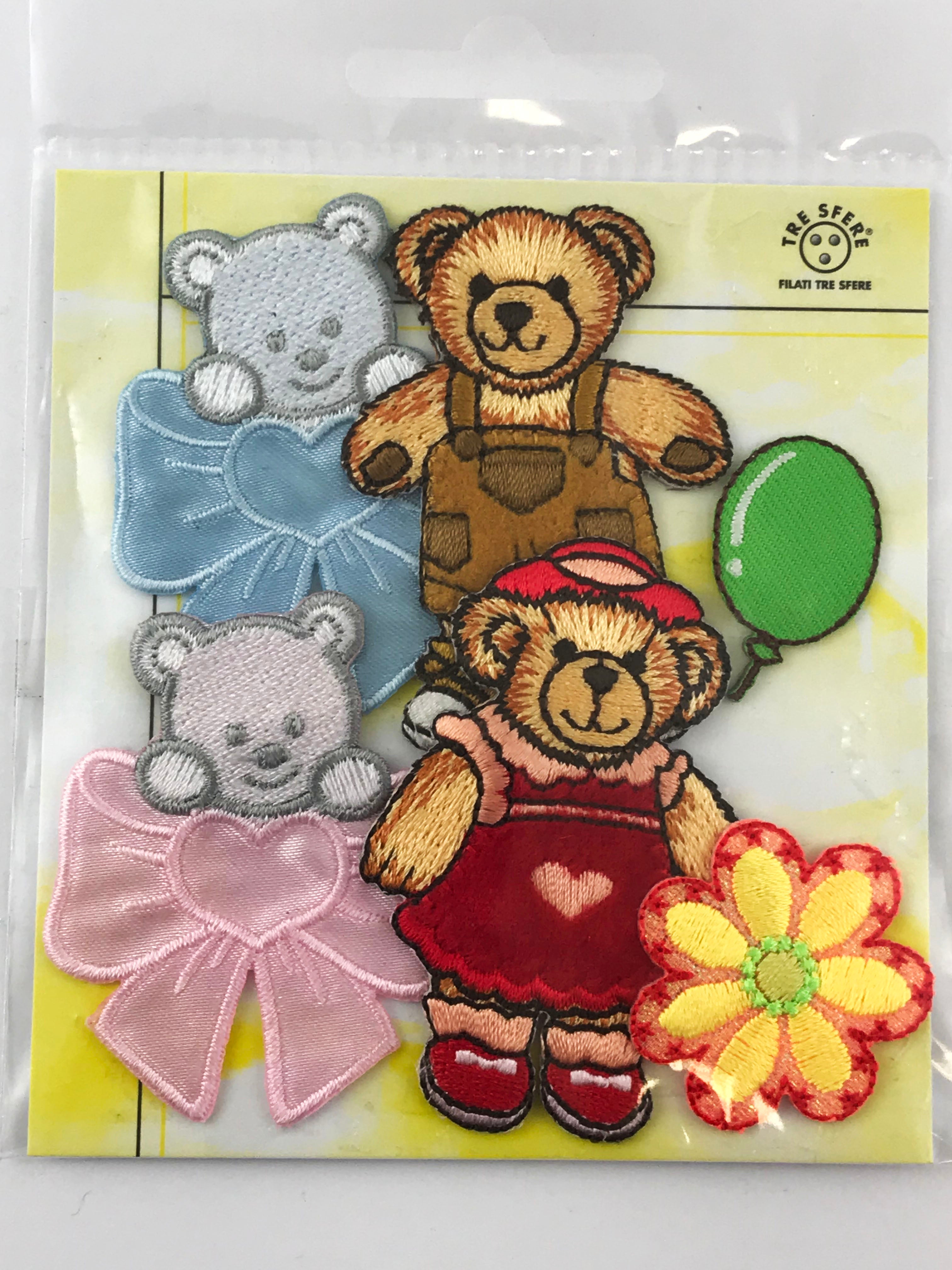 APPLICAZIONI ASSORTITE TERMOADESIVE BAMBINO BL.6PZ