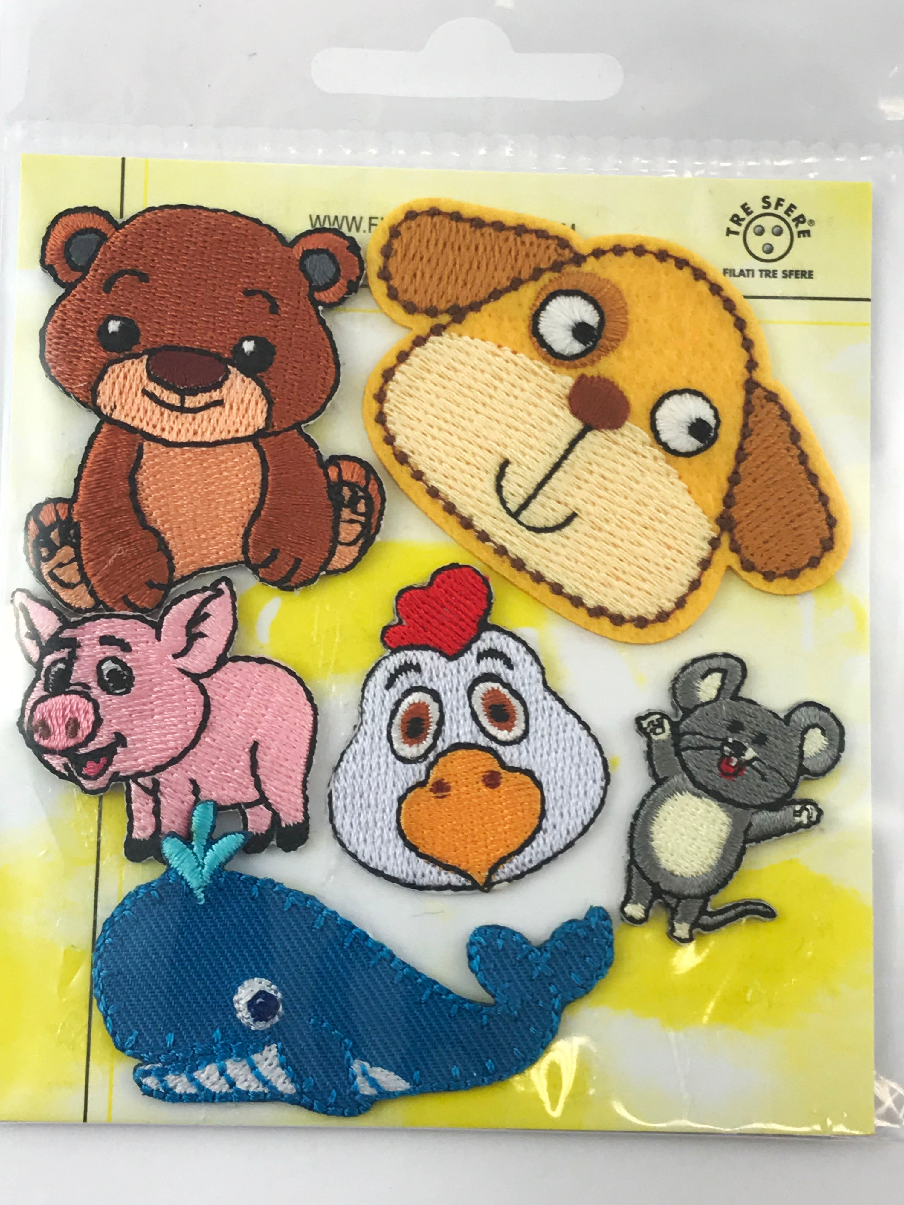 APPLICAZIONI ASSORTITE TERMOADESIVE BAMBINO BL.6PZ