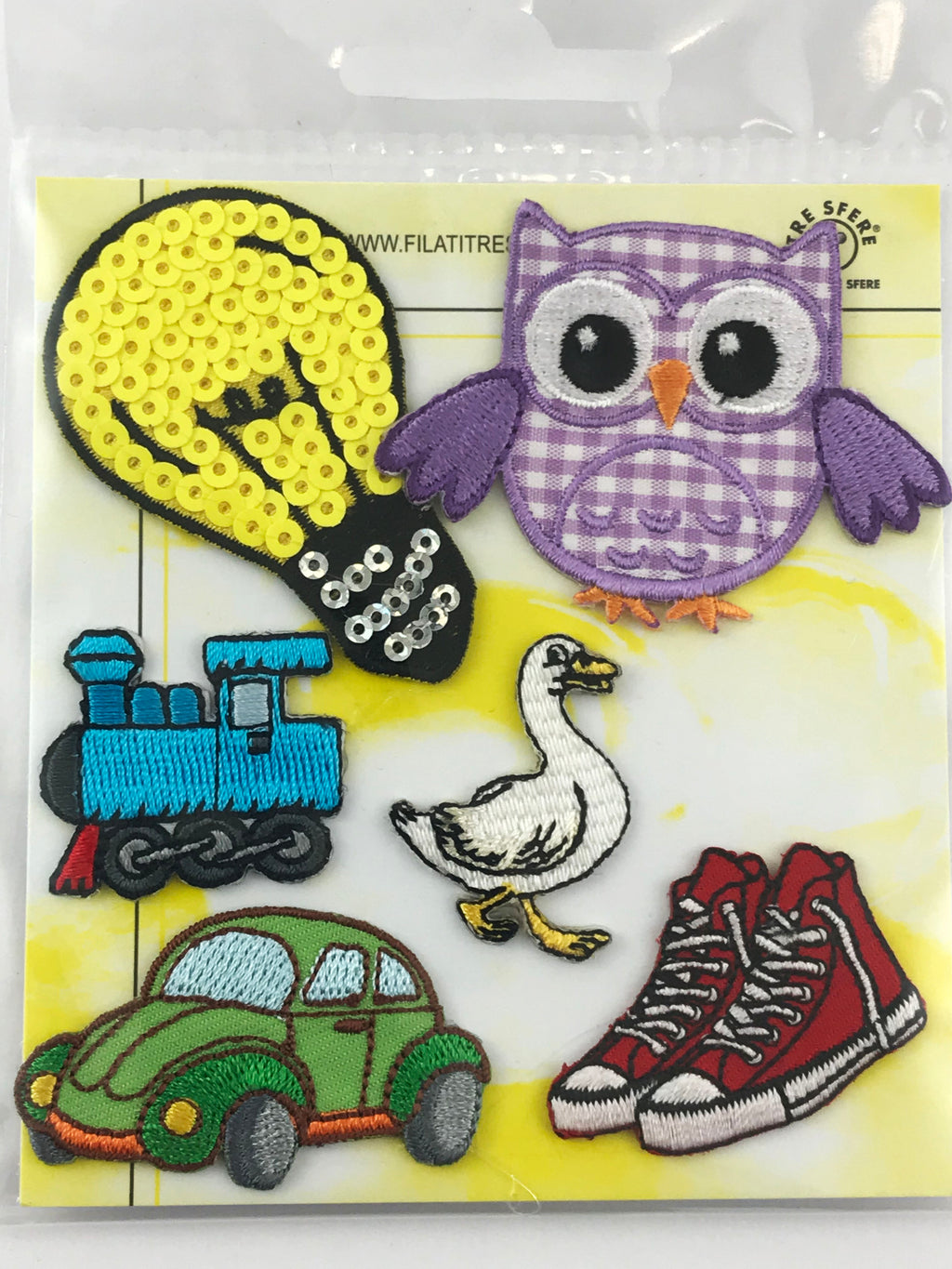 APPLICAZIONI ASSORTITE TERMOADESIVE BAMBINO BL.6PZ