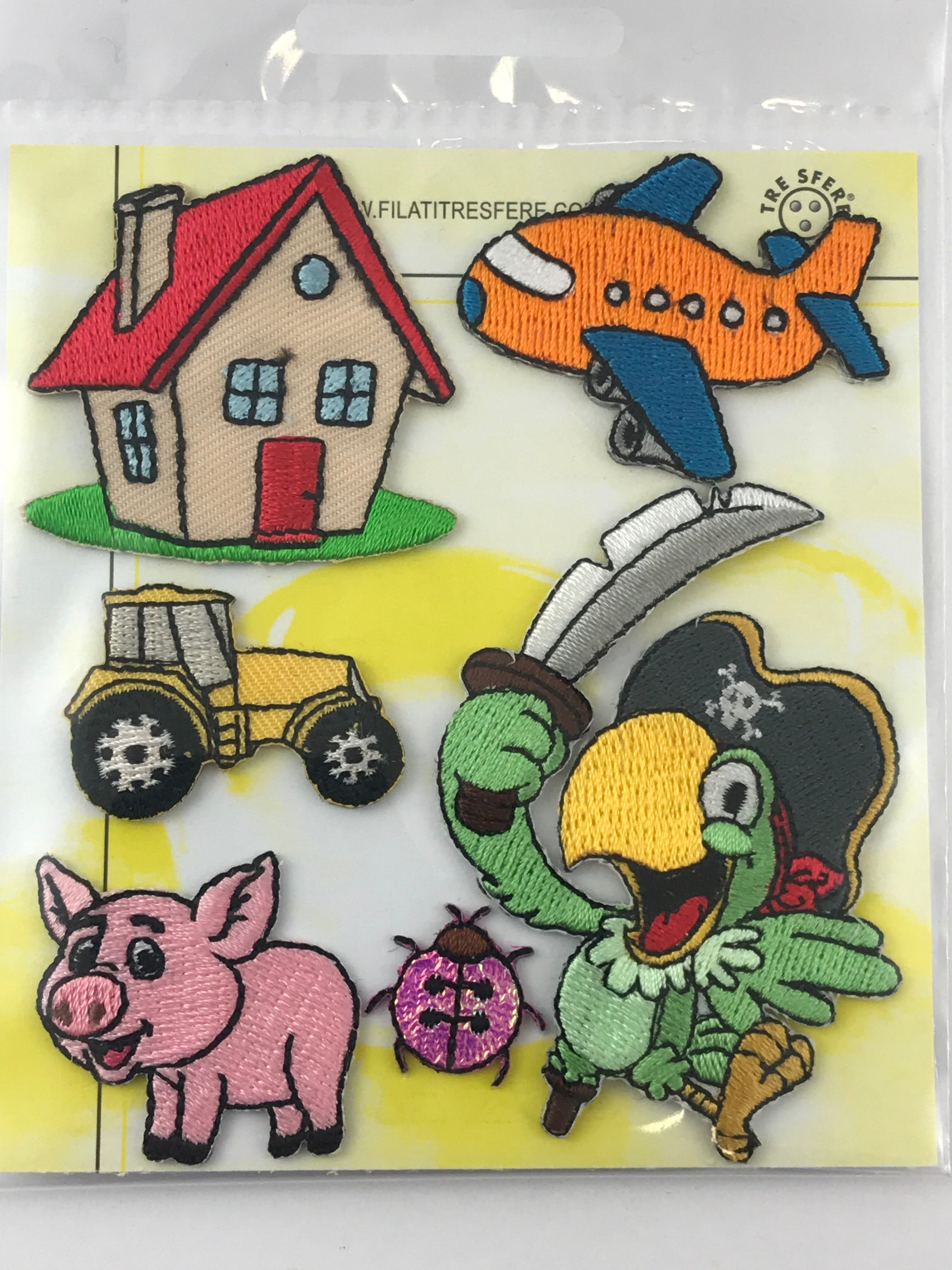 APPLICAZIONI ASSORTITE TERMOADESIVE BAMBINO BL.6PZ