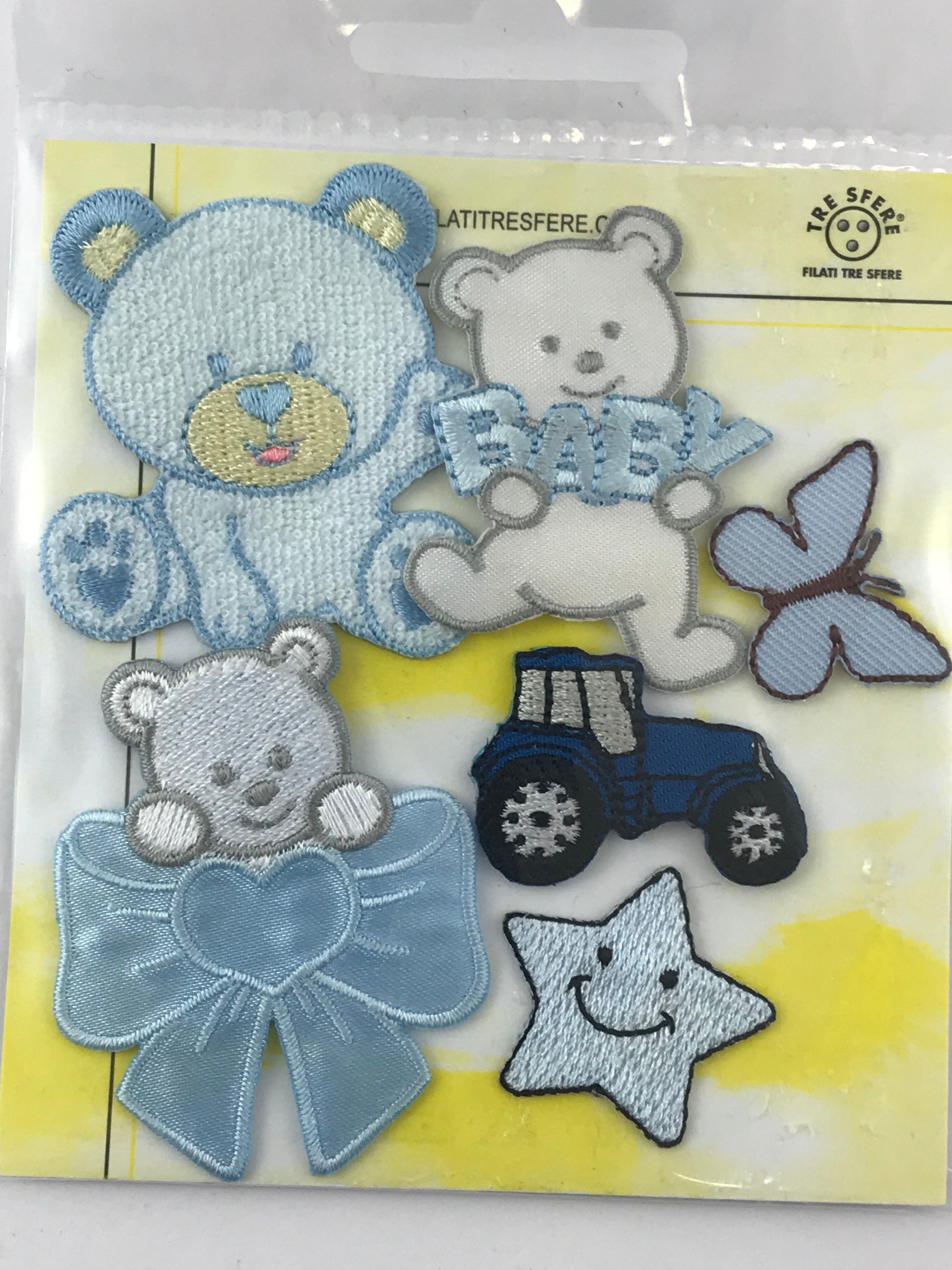 APPLICAZIONI ASSORTITE TERMOADESIVE BAMBINO BL.6PZ