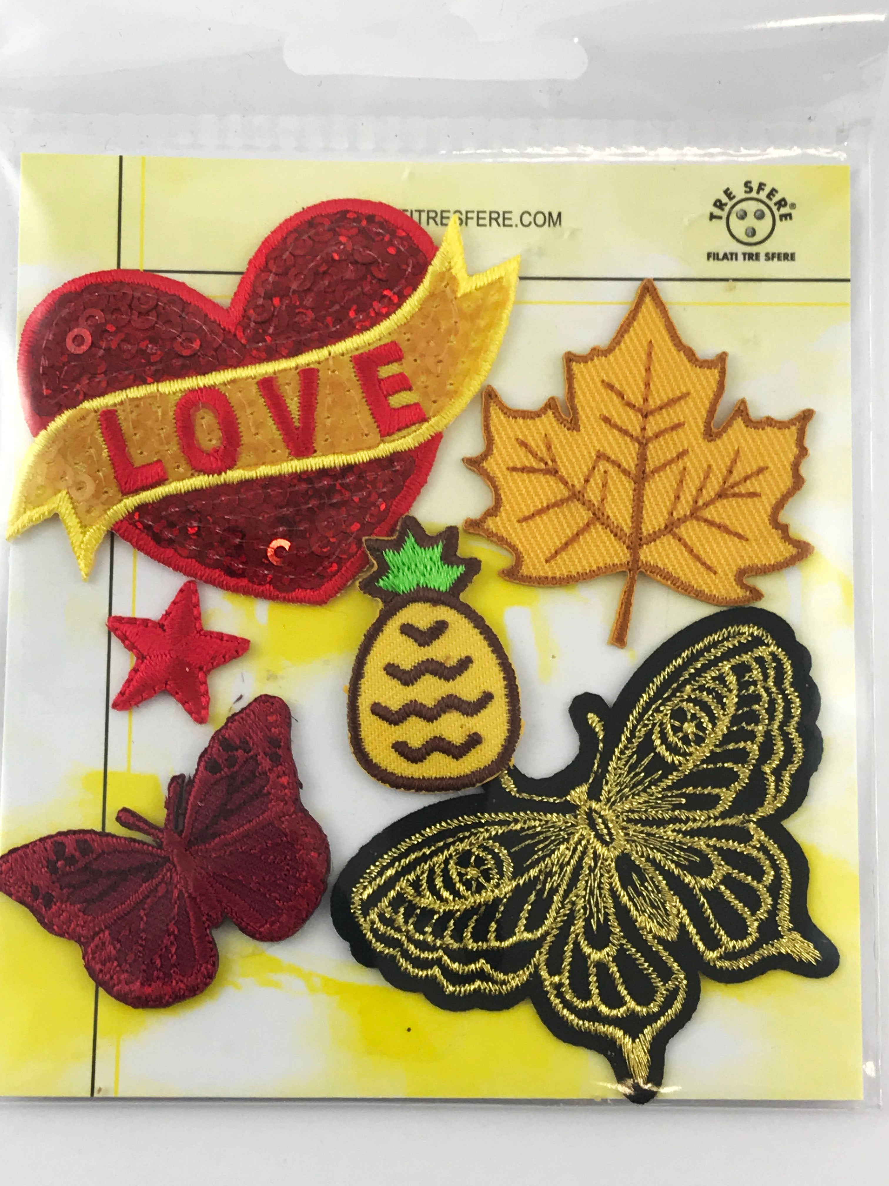 APPLICAZIONI TERMOADESIVE ASSORTITE DONNA