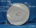 ELASTICO GALLONE CROCHET 30MM. B.CO CF.50 MT.