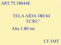 TELA AIDA 180/44 ECRU' CF 10 MT