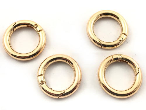 MOSCHETTONE ANELLO VENTAGLIO ORO MM.20 CF.4PZ