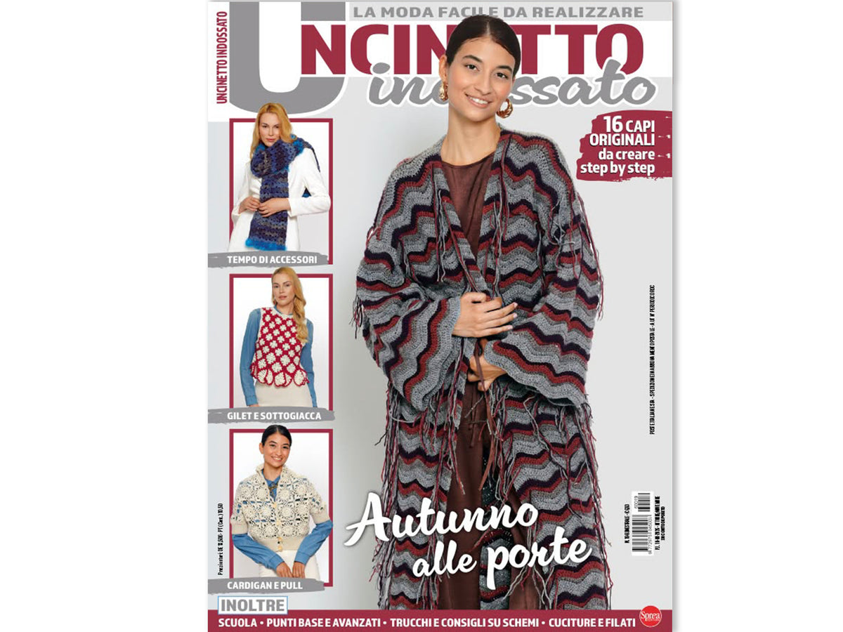Rivista uncinetto indossato n 19