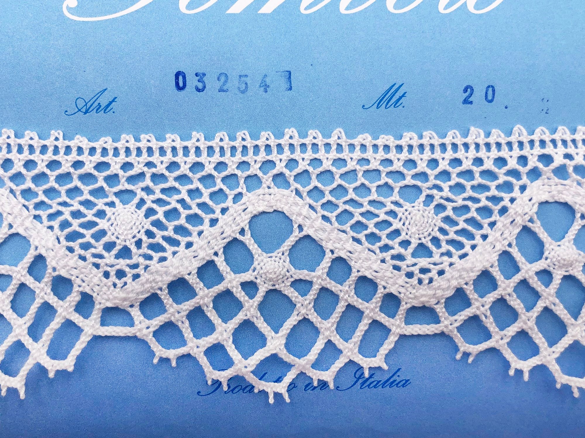 PIZZO 03254 BIANCO CM 6,5 CF.20MT.