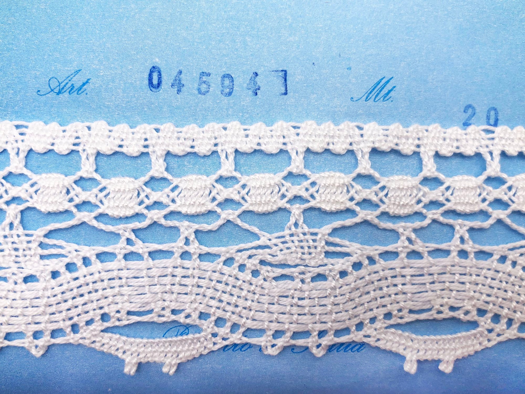 PIZZO 0459 BIANCO CM 4,5 CF.20MT.