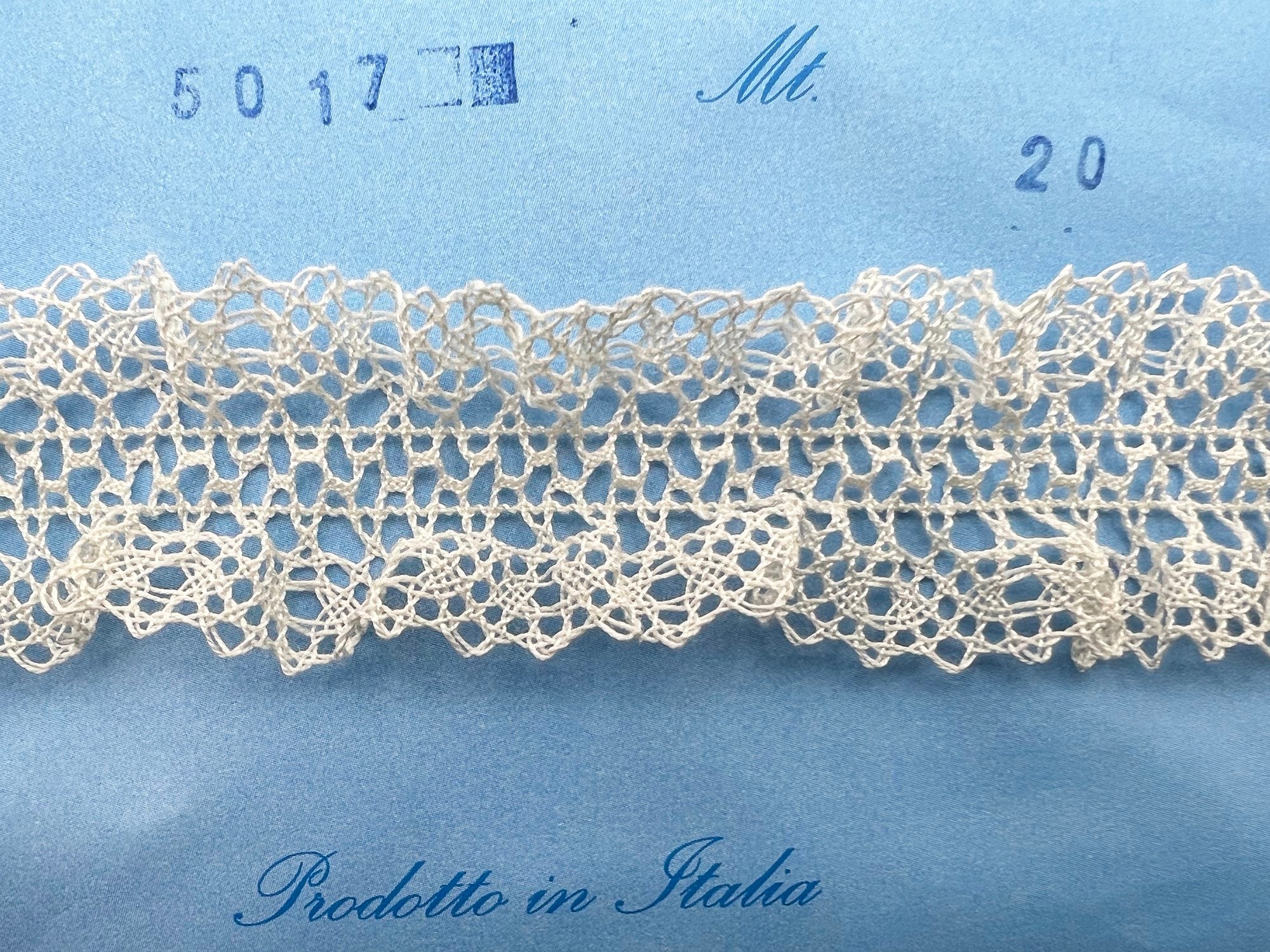 PIZZO 05017 PANNA CM 3,5 ELASTICO CF.20MT.
