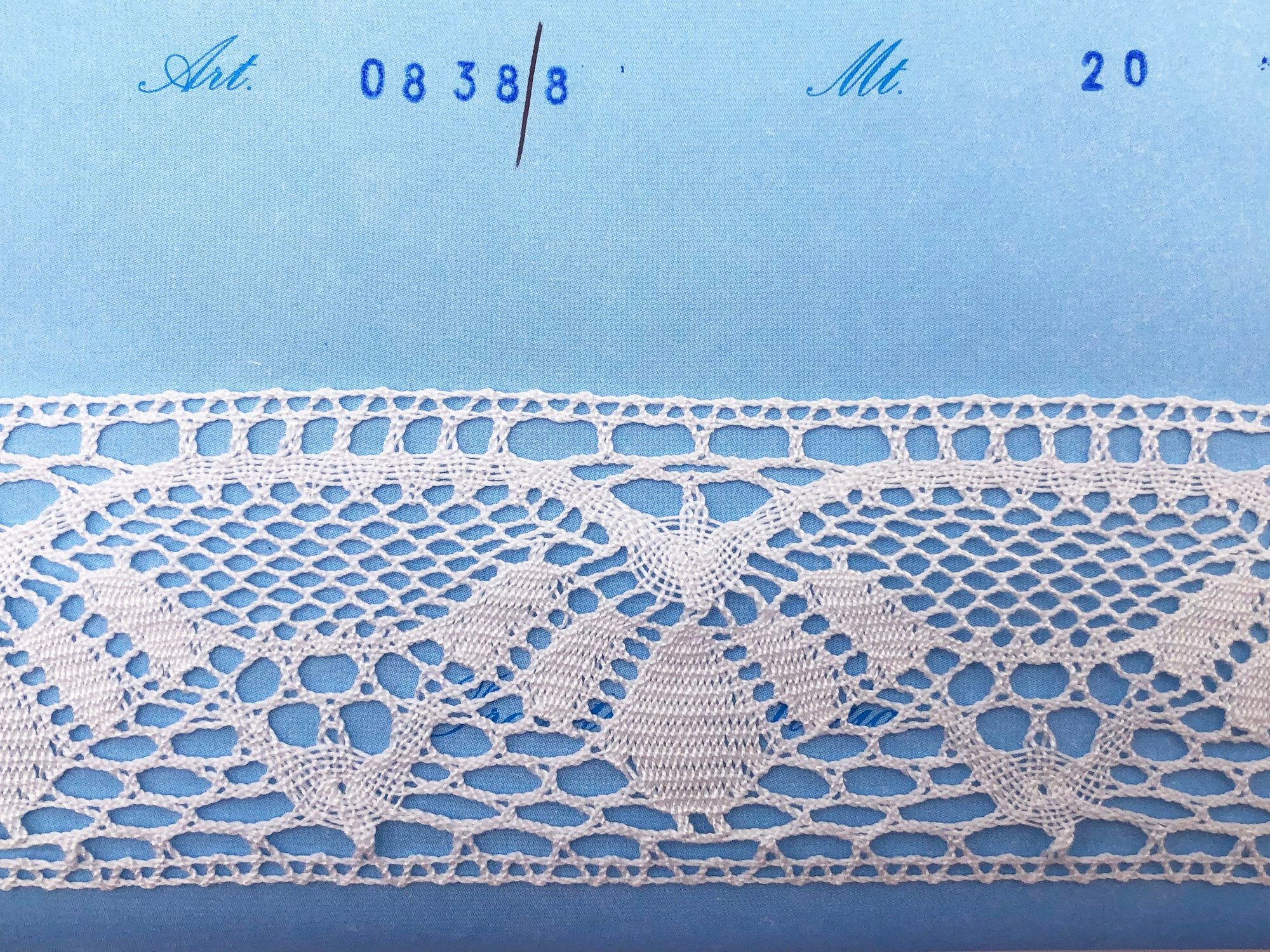 PIZZO 0838T BIANCO CM 5 CF.20MT.