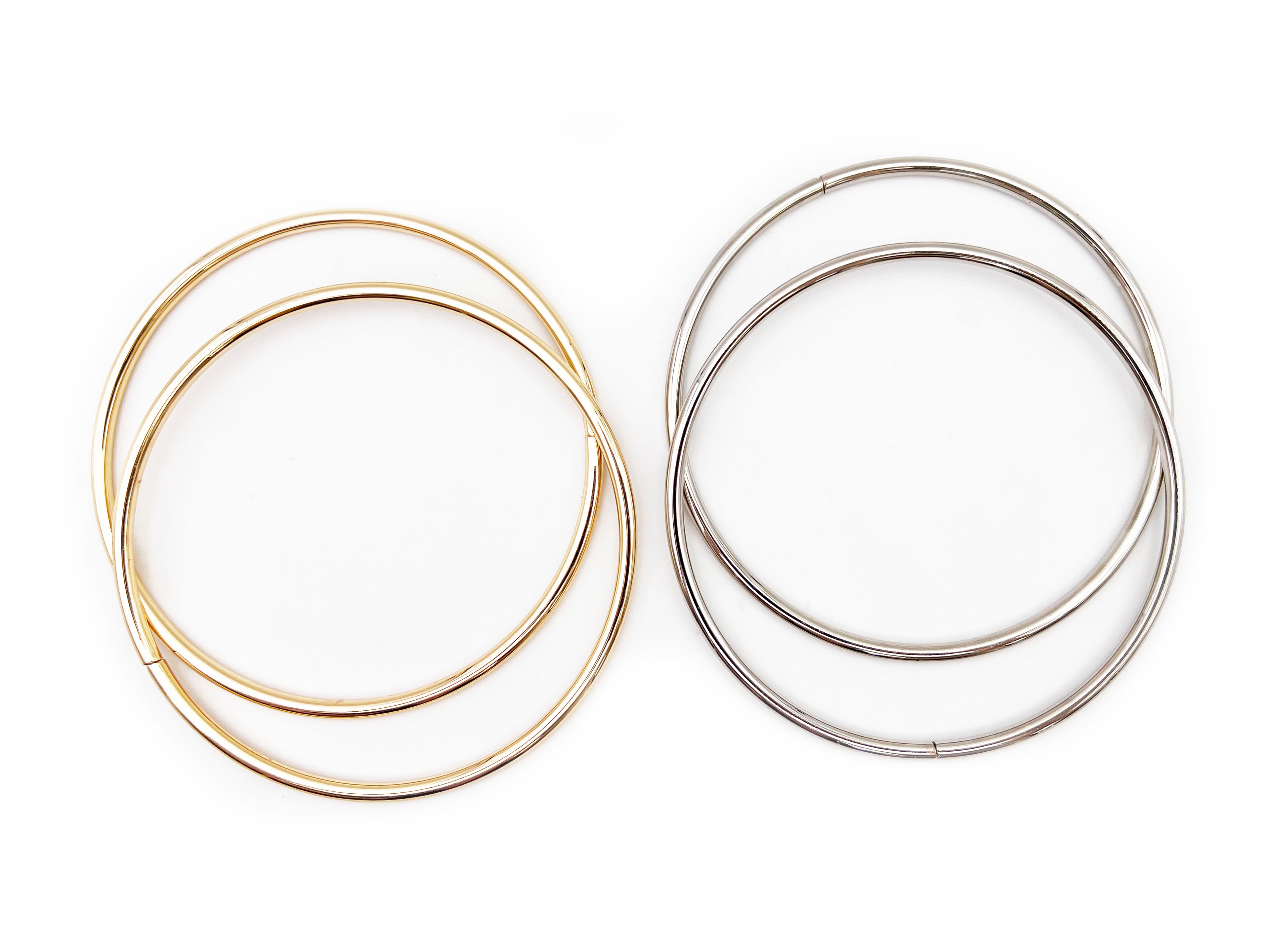 MANICI ANELLO ACCIAIO DIAM.13CM CF.2PZ