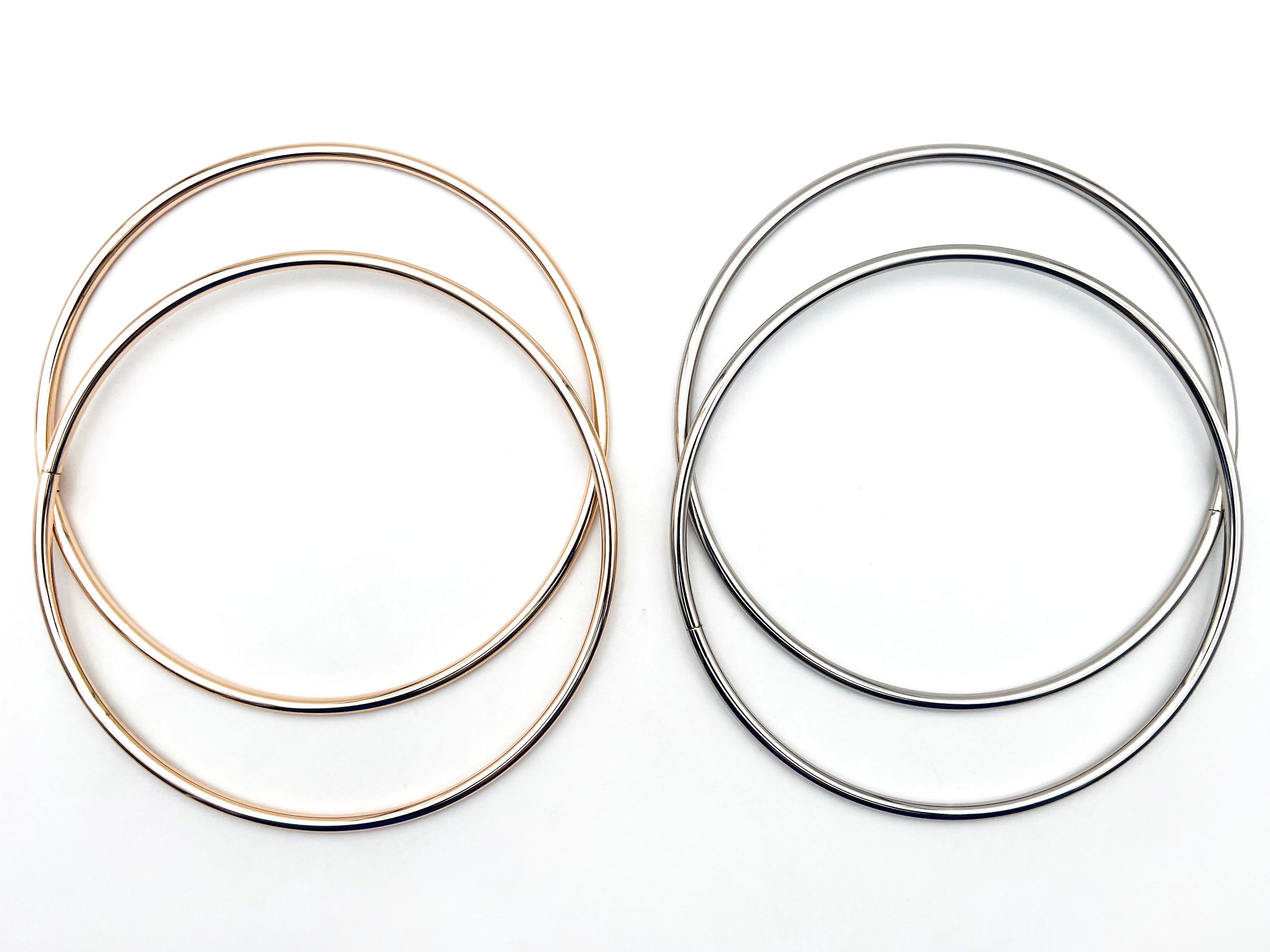 MANICI ANELLO ACCIAIO DIAM.20 CM CF.2PZ