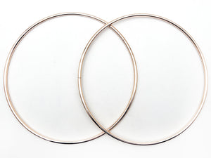 Manici anello acciaio diam.25 cm cf.2pz