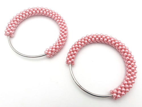 MANICI CERCHIO CON PERLE DIAMETRO CM.11 CF.2PZ