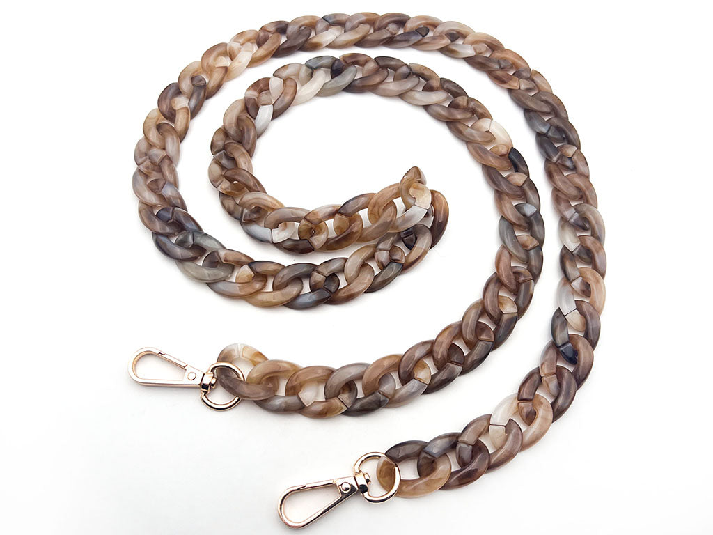 MANICI TRACOLLA RESINA CON GANCI CM 120